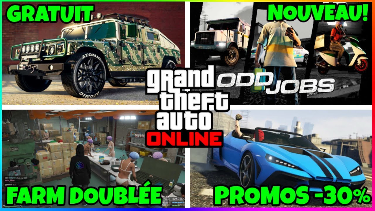 Акции и бонусы GTA Online на неделю с 29 января и новая миссия GTA 5 Online.