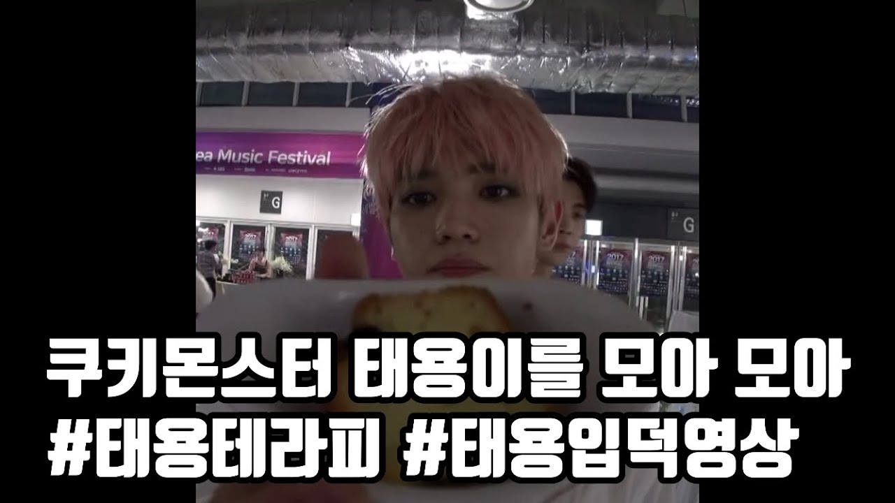 [NCT 태용] 쿠키몬스터의 순간들을 모아 모아 #태용테라피