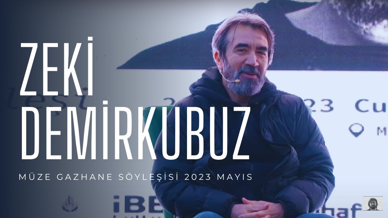 Zeki Demirkubuz I M&uuml;ze Gazhane S&ouml;yleşisi 2023 Mayıs