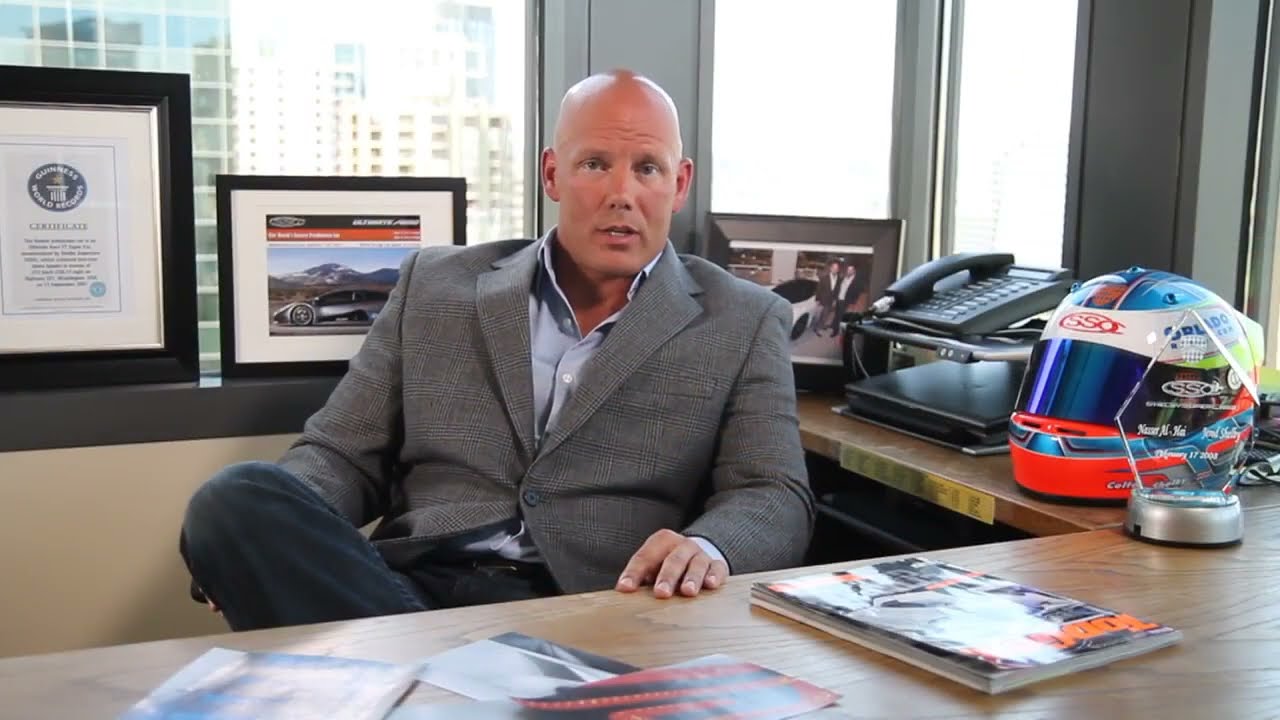 Jerod Shelby CEO of SSC North America introduces the Tuatara hypercar and explains the name! 2011.