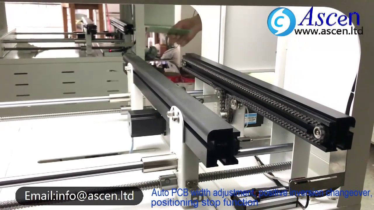 PCB Chain conveyor|auto width adjust PCB linking conveyor and PCB handling conveyor