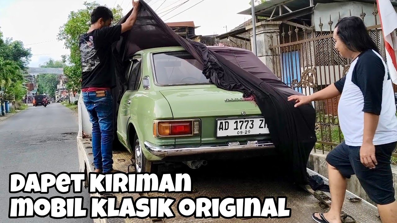 Dapet kiriman mobil klasik Toyota Corolla ke20 original 