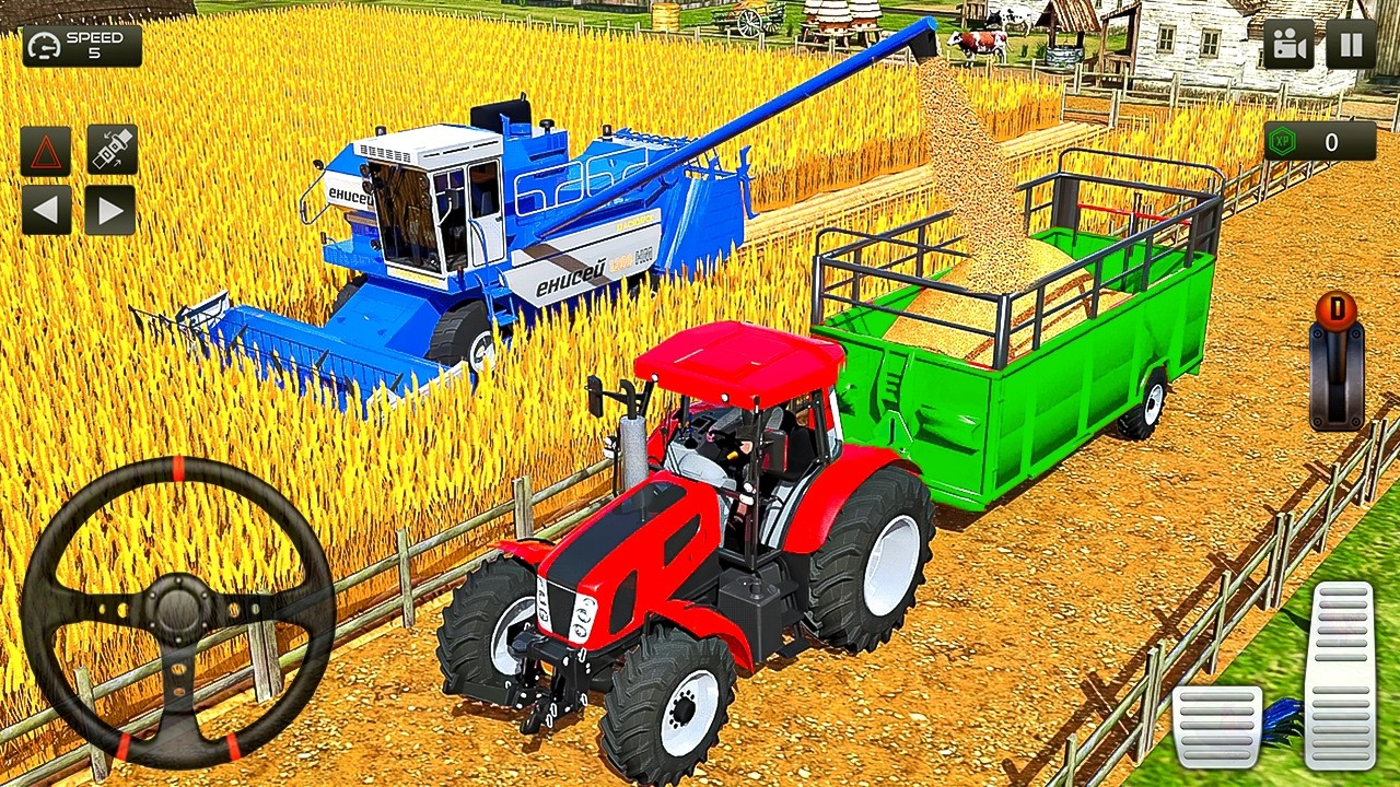 New Tractor Games 2026 - Modern Farm Tractor Driving Games - Android Gameplay