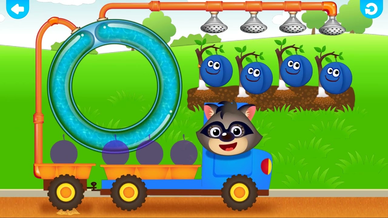 Learning Games - Funny Food 2 - Educational For PreSchool - Shapes