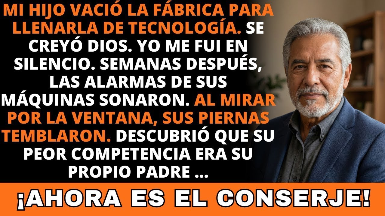 Dejé La Fábrica A Mi Hijo Un Mes… Al Volver, Las Máquinas Estaban Ahí. Los Obreros No. Yo Ya…