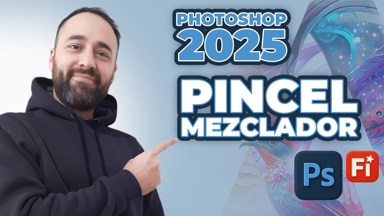 Pincel Mezclador en Photoshop: Pintá con efectos y realismo