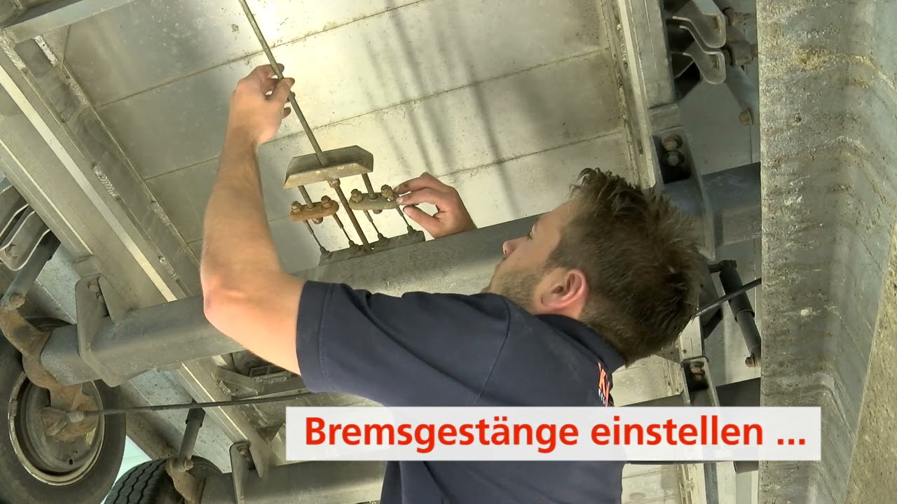 KNOTT Bremse Grundeinstellung