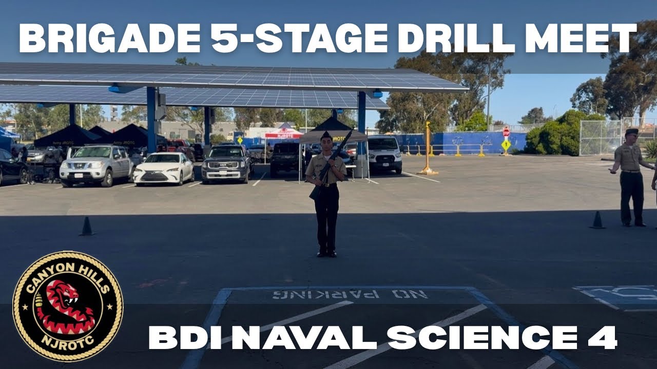 Canyon Hills Best Drilled Individual Competition NS4 2026 | Brigade 5-Stage Drill Meet 