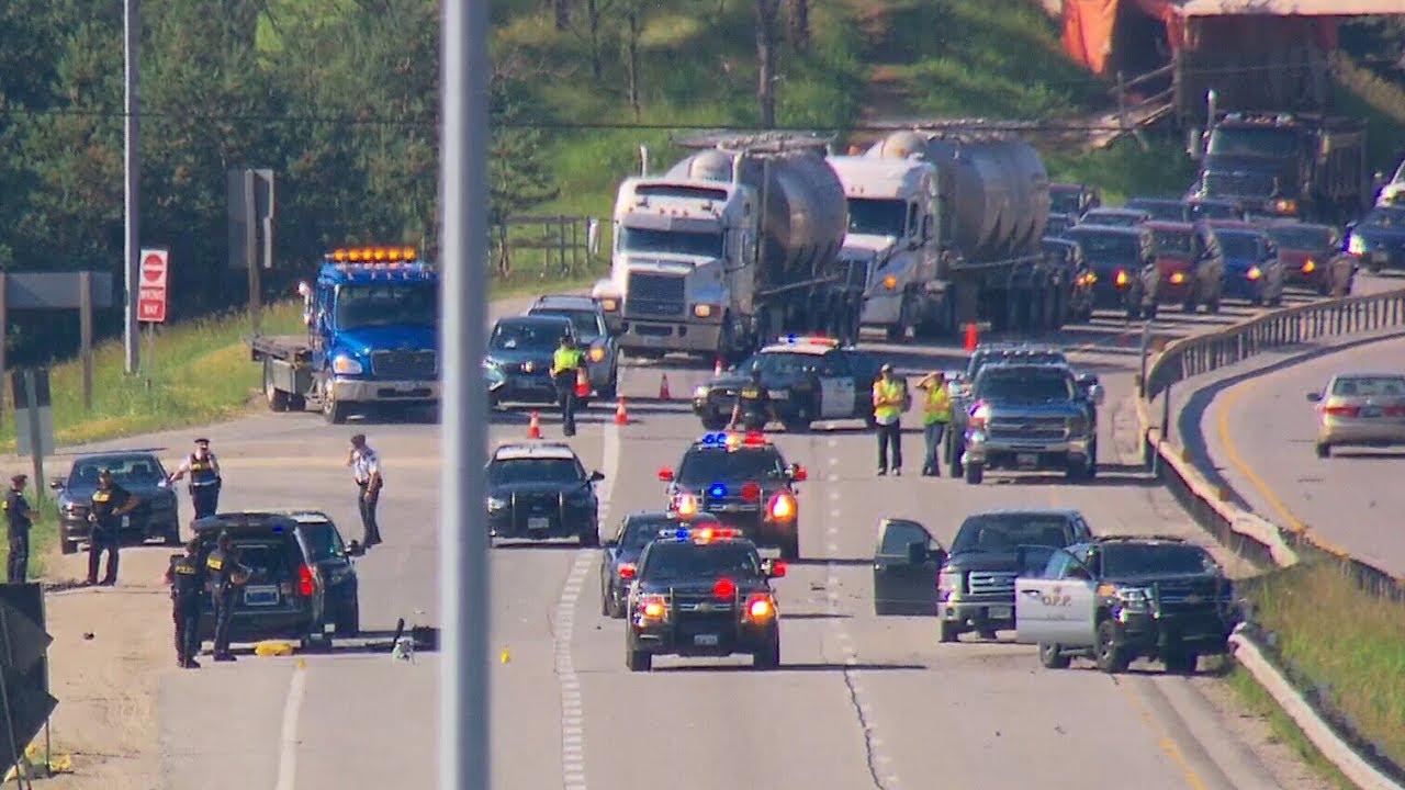 Shooting suspect leads police on highway chase north of Toronto