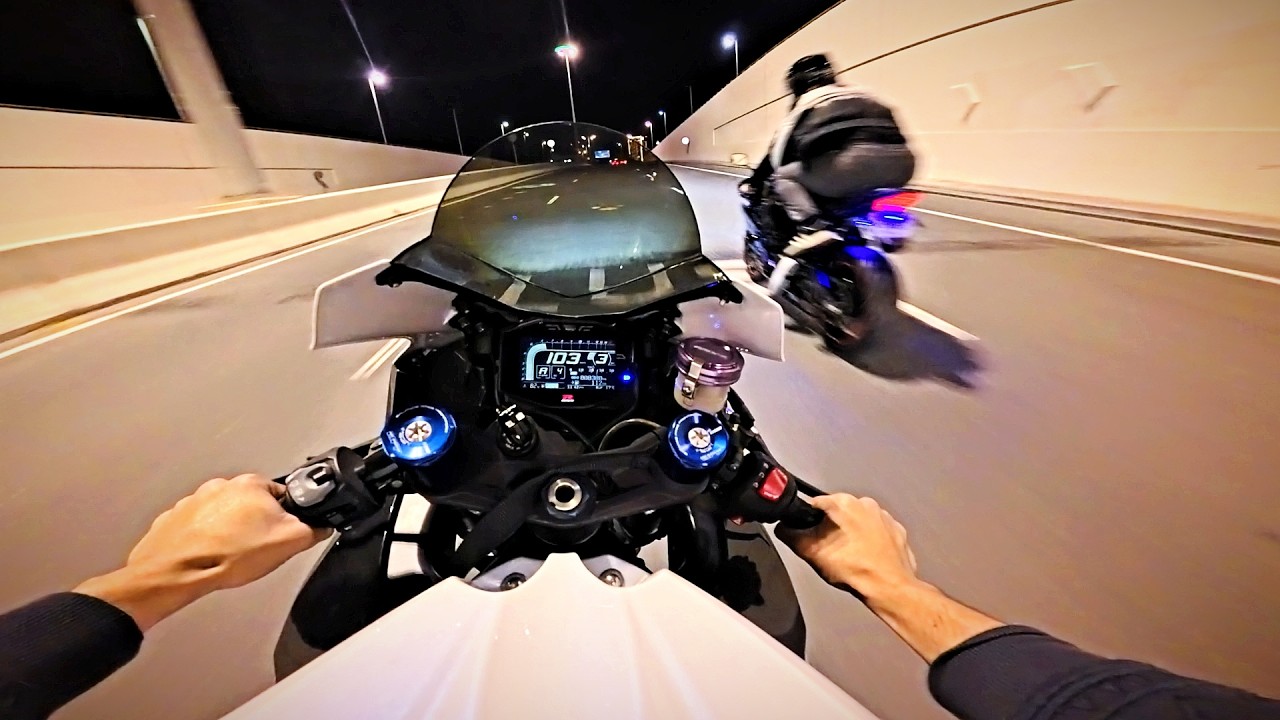 My friend let me ride Suzuki Gsx1000r | First time on 1000cc Bike #motovlog