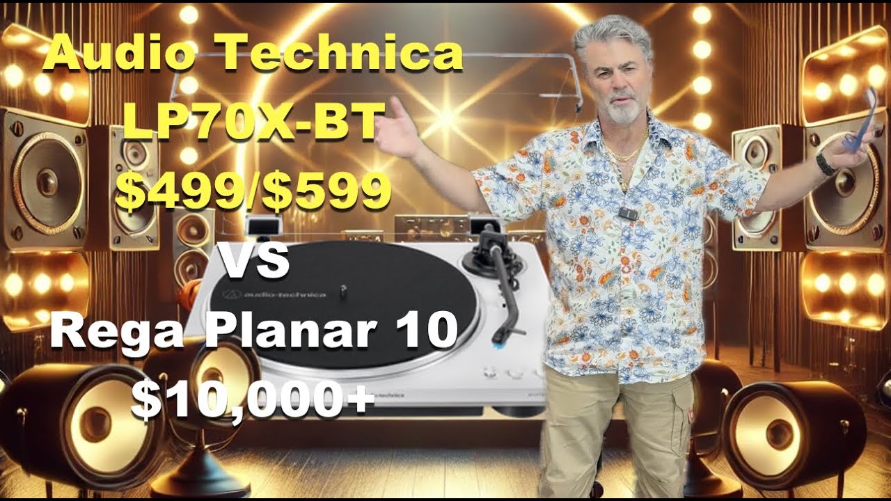 Бюджетный Audio-Technica LP70X за 499 долларов против высококлассного проигрывателя винила Rega R...