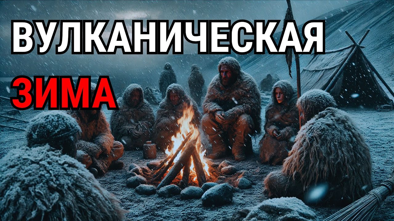 Супервулканические ЗИМЫ, которые СФОРМИРОВАЛИ эволюцию человека | Истории для сна