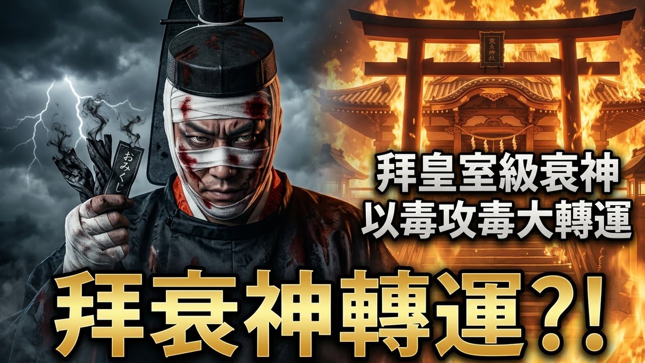 【新年告別衰運】運氣太背？蔡桑帶你拜日本最強皇家級「地獄倒楣神」，初詣以毒攻毒大轉運！還有驚人鬼故事？！︱御靈神社︱赤間神宮︱神田神社︱水天宮︱成田山︱伏見稻荷大社︱