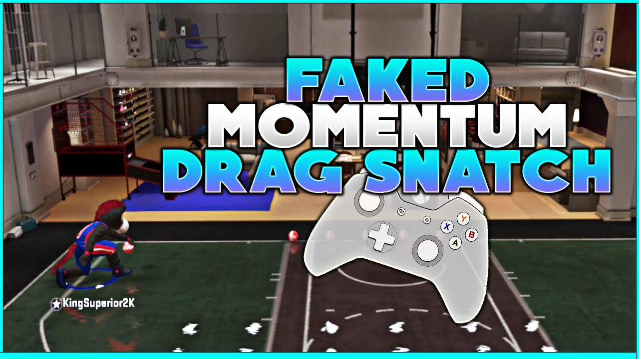 NBA 2K20 FAKED MOMENTUM DRAG SNATCH DRIBBLE TUTORIAL AFTER PATCH 10 PROFESSOR DRIBBLE MOVE