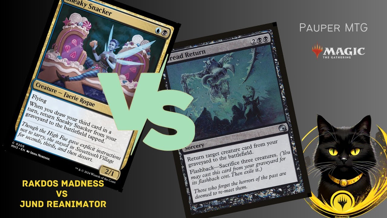 Dimir Control Vs Jund Reanimator [Pauper Gameplay]
