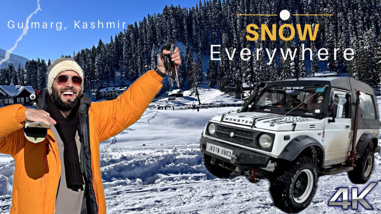 Snowfall In Gulmarg Kashmir || Very Unfortunate By Tourism Kashmir || The Umar
