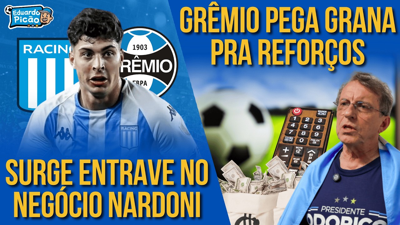 NEGÓCIO POR NARDONI PODE CAIR? Entrave surgiu e eu te explico. Dinheiro antecipado para reforços.