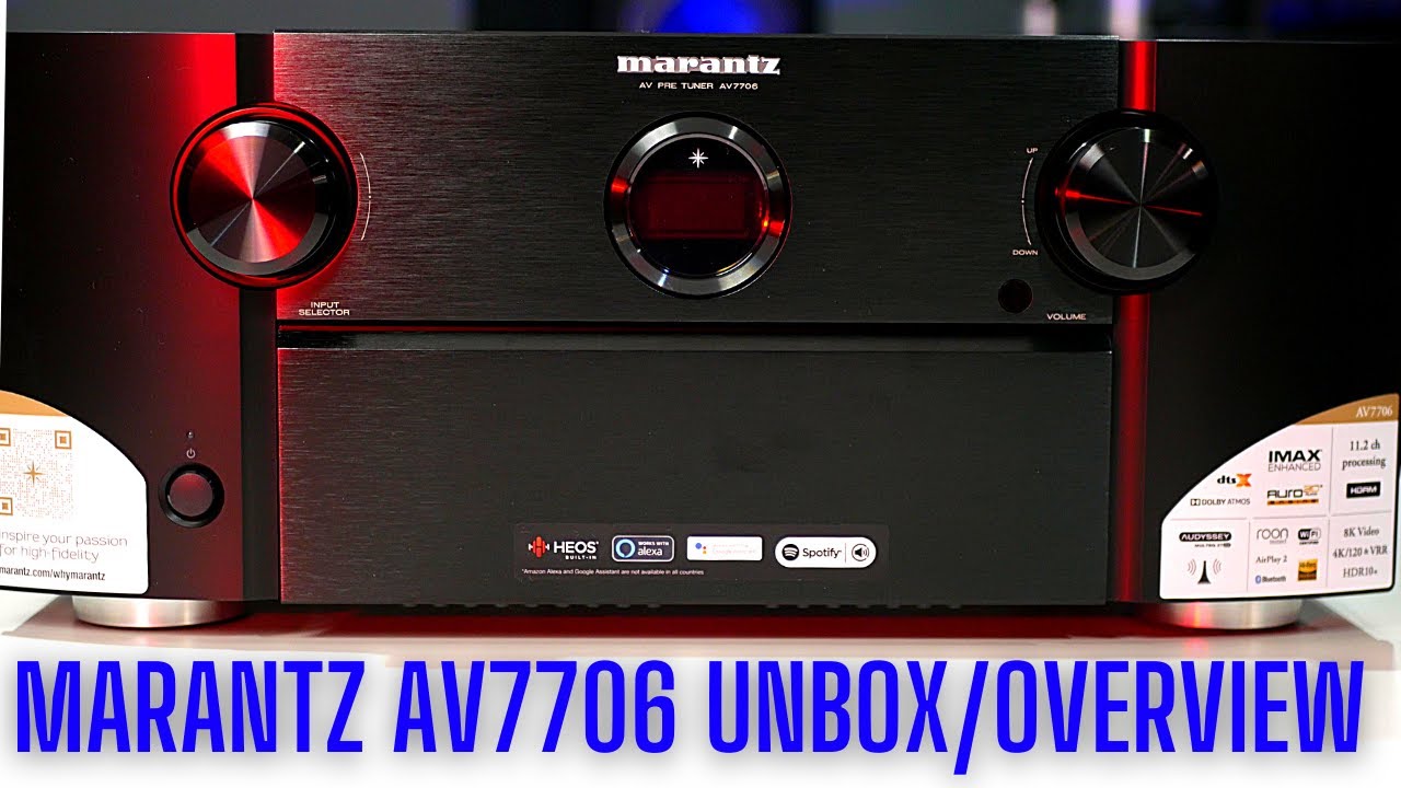 DENON AVR против MARANTZ PREAMP: стоит ли покупать? Marantz AV7706 2021 года: распаковка, обзор и...