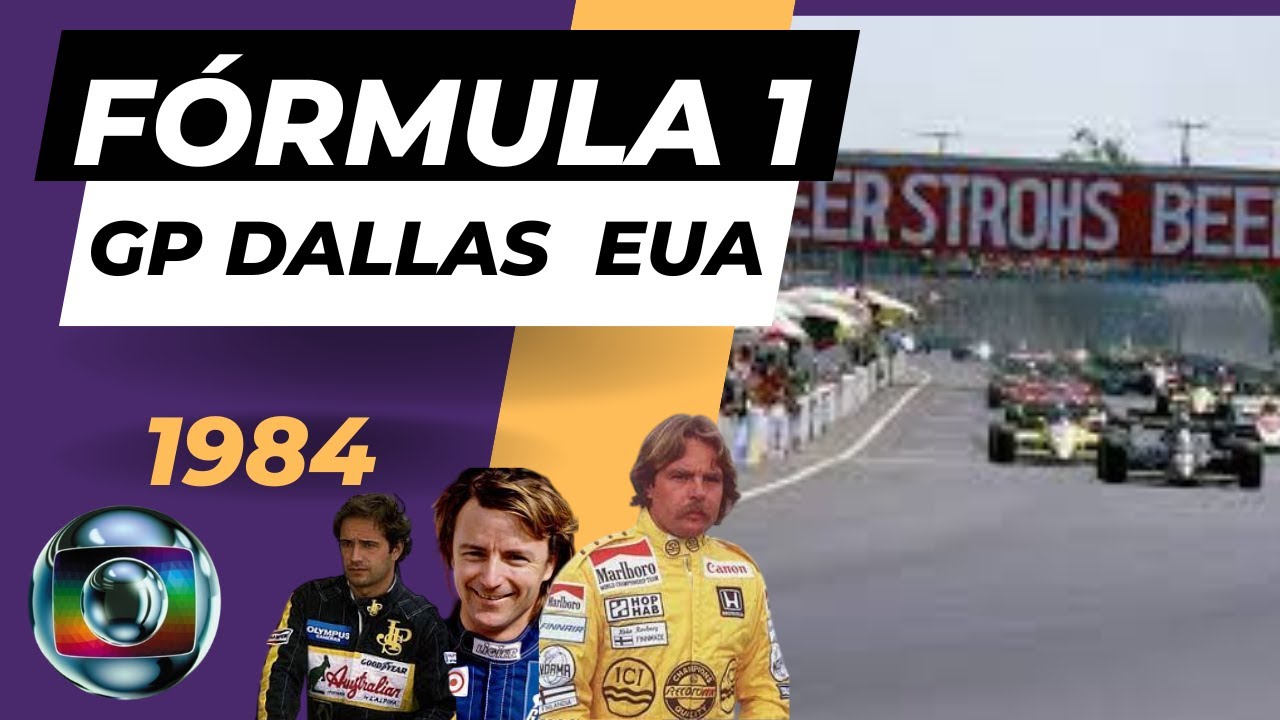 Único GP de Dallas, EUA, fórmula 1 - 1984