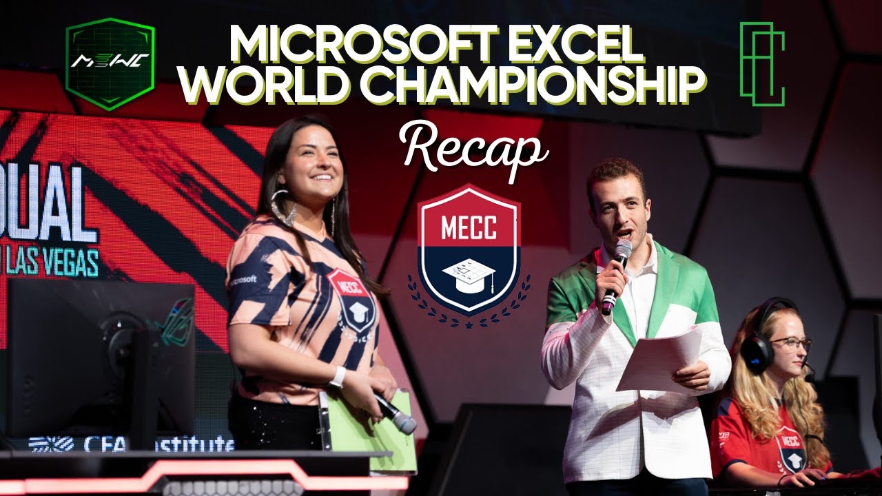 12x2 - Recap: Microsoft Excel World Championships, Collegiate Challenge, Active Cell Conference