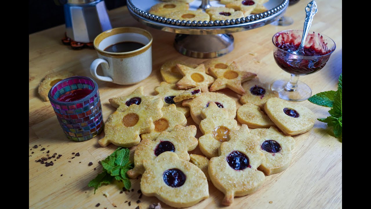 Sumbul’s Sable Cookies: French Sables- Jam- filled