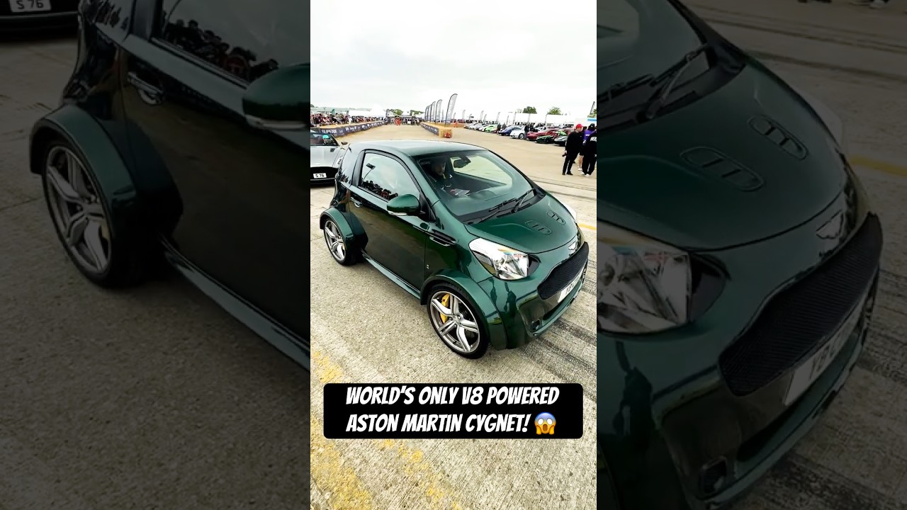 World's only V8 powered Aston Martin Cygnet!