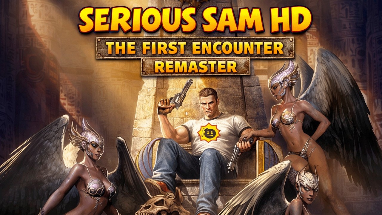 Serious Sam HD: The First Encounter Полное прохождение В кооперативе #игры #retro