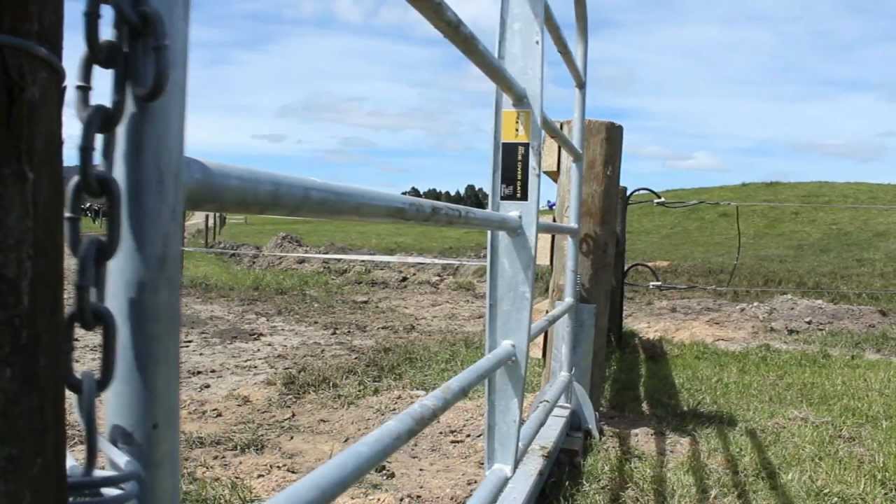 The Ride Over Gate Installation