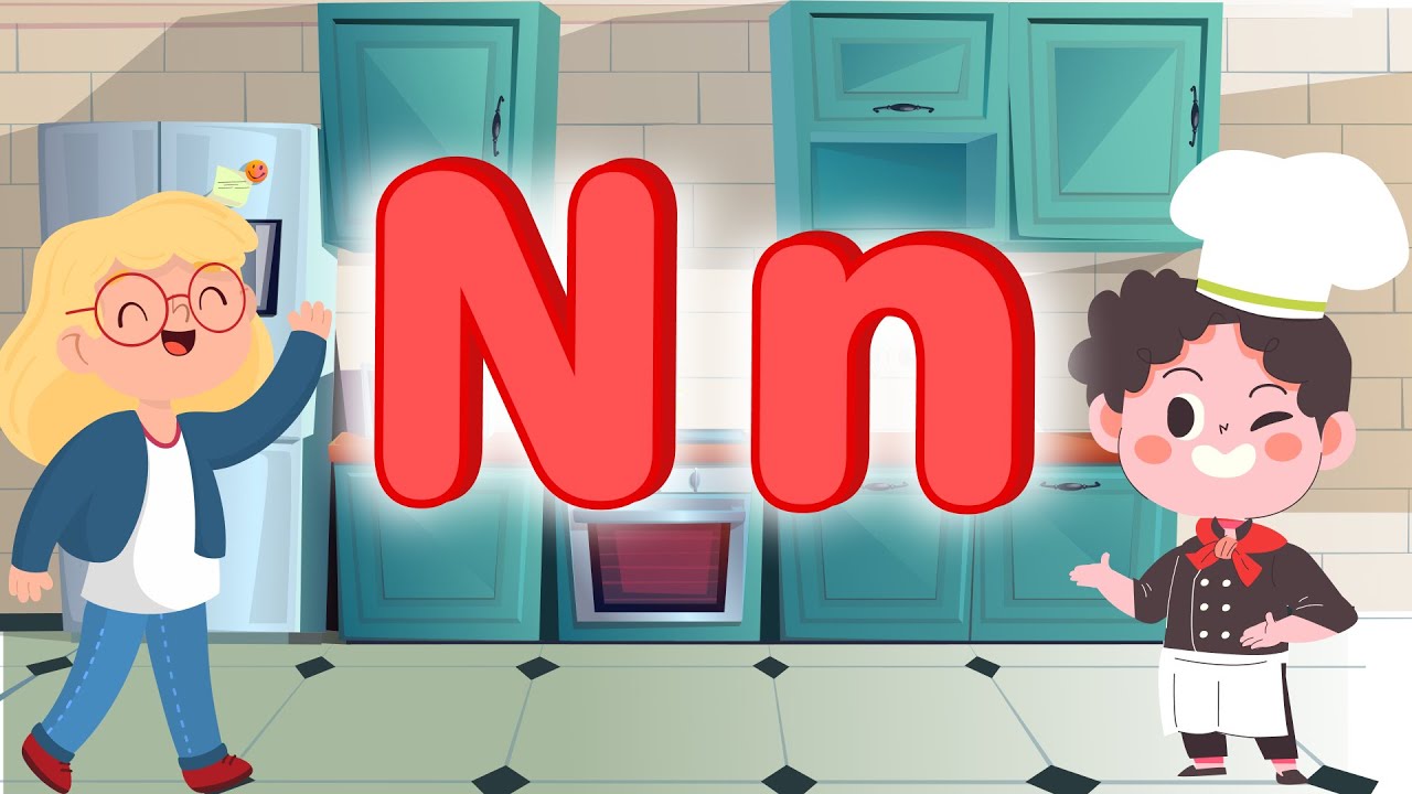 Lette N n - Phonics for Kids - Viva Duck