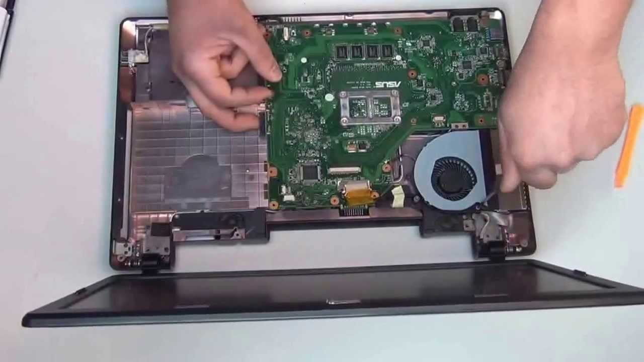 Разборка моего ноутбука Asus X54C/K54C