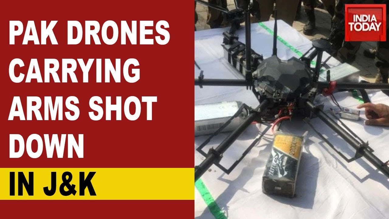 BSF Shoots Down Pakistani Drone Carrying Rifle, Grenades Near Kathua District In Jammu & Kashmir