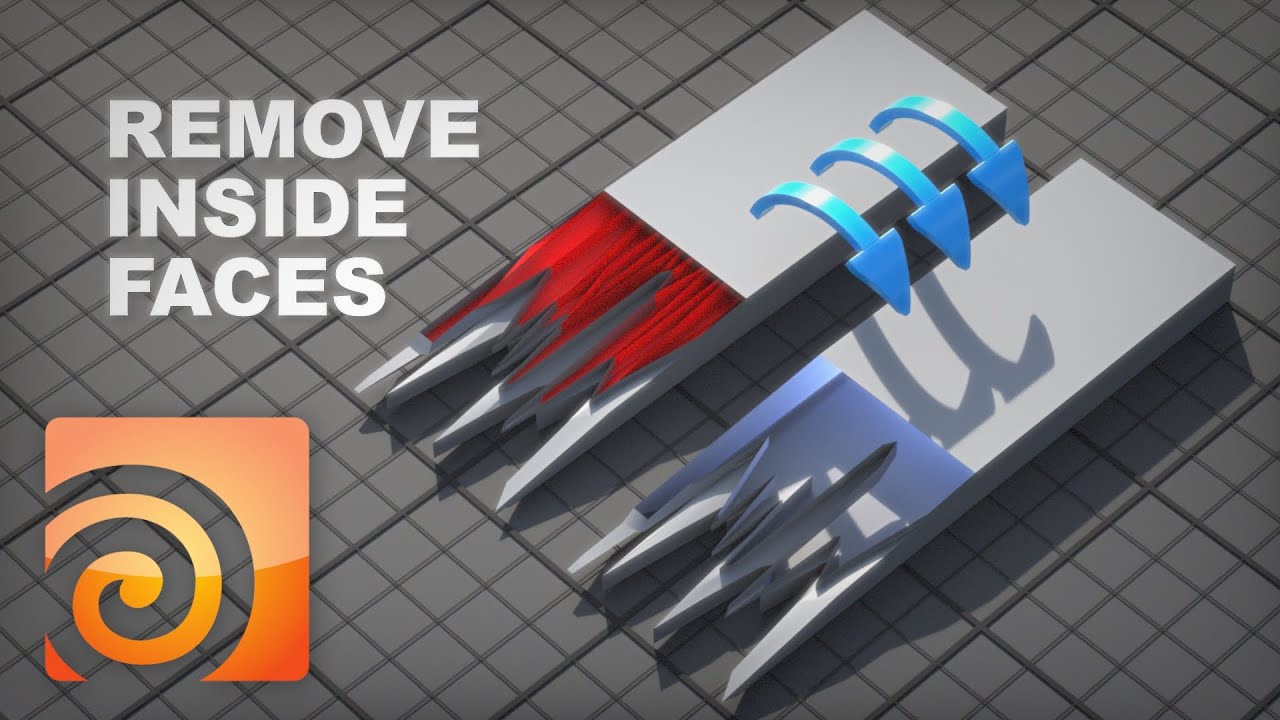 Remove Internal Polygons Using Dictionaries in Houdini