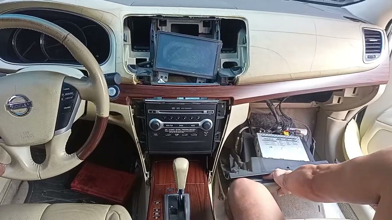 Dashboard repair|Nissan teana 350vx#upholstery #dashboard @tamjunsvlog