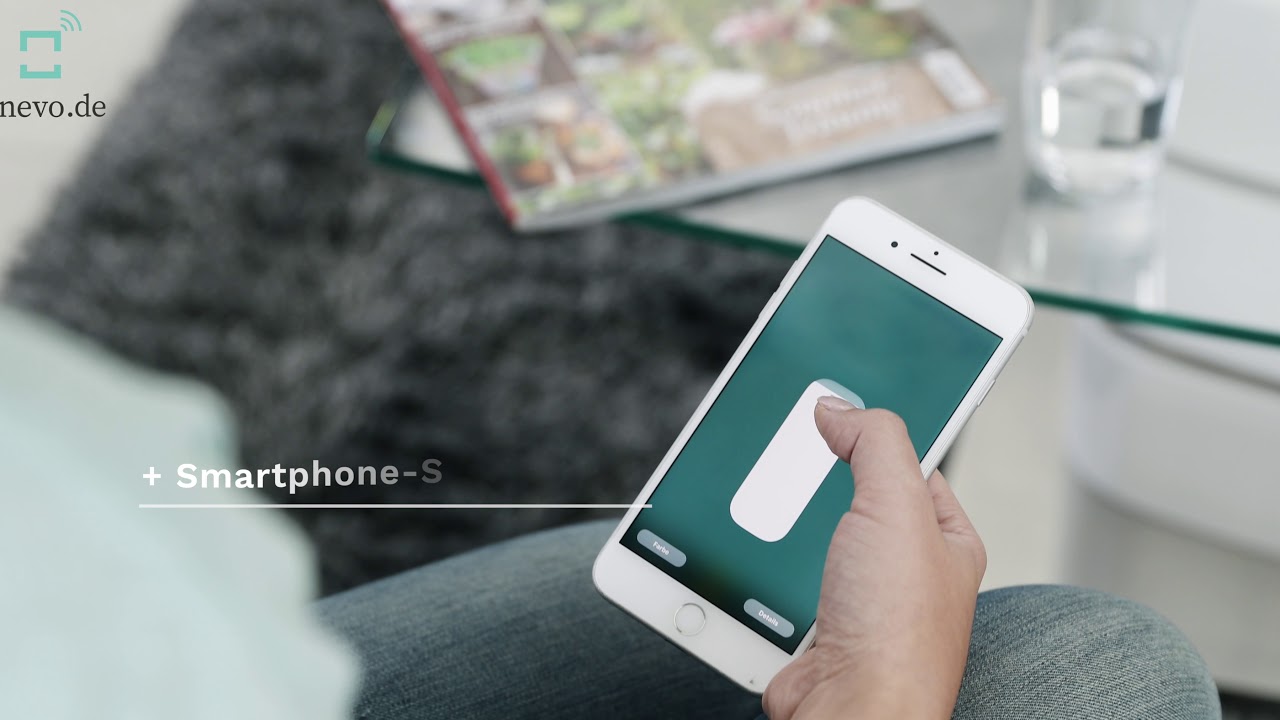 Das Smart Home Akku-Rollo von sonevo.de