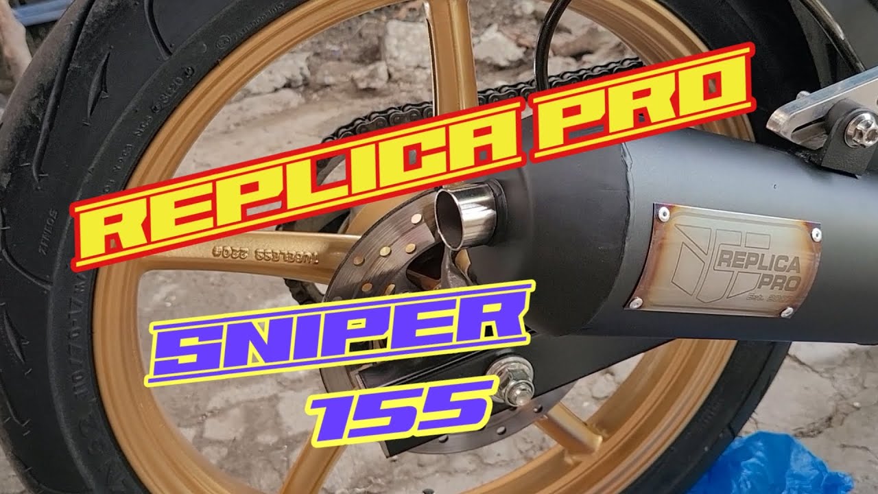 Replica pro installation sniper 155