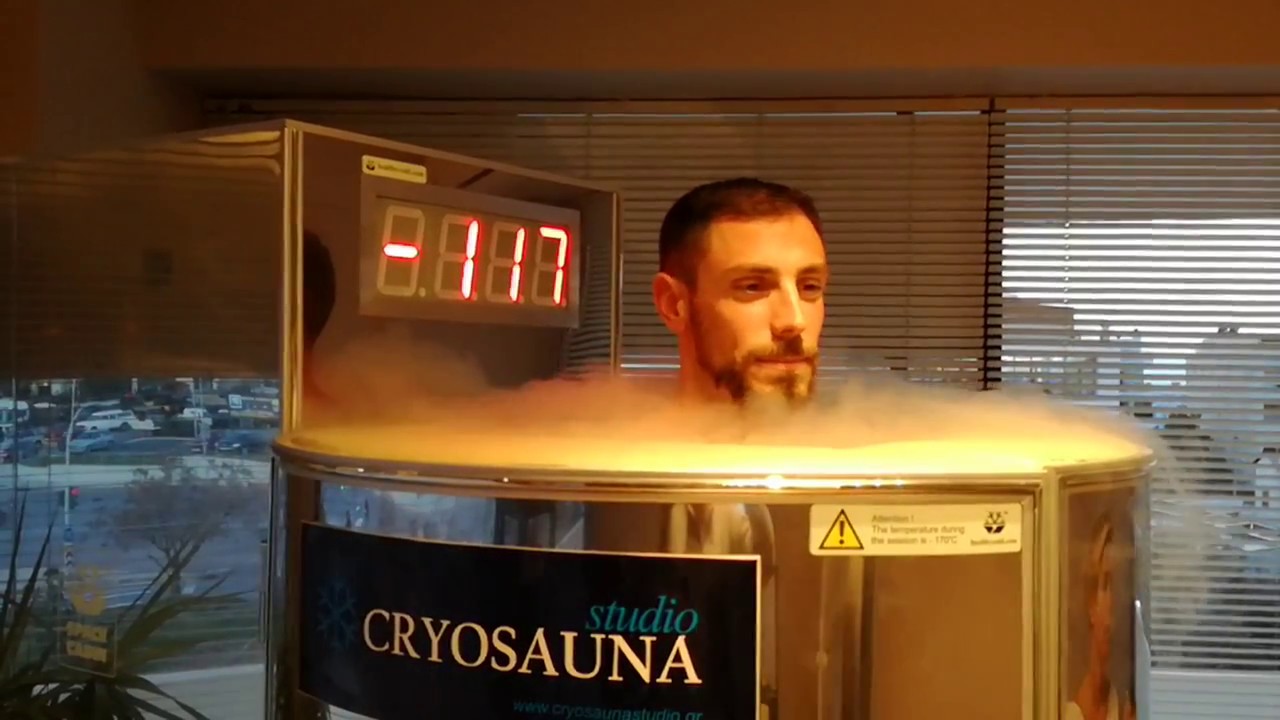 Grigoris Souvatzoglou Greek Triathlon Champion uses Cryosauna