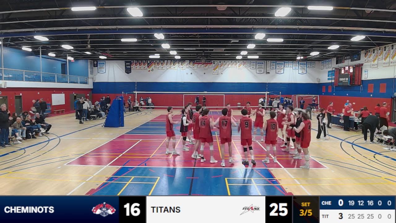 RSEQ Volleyball masculin 🏐  Limoilou @ Saint-Jerome [2026-02-14]