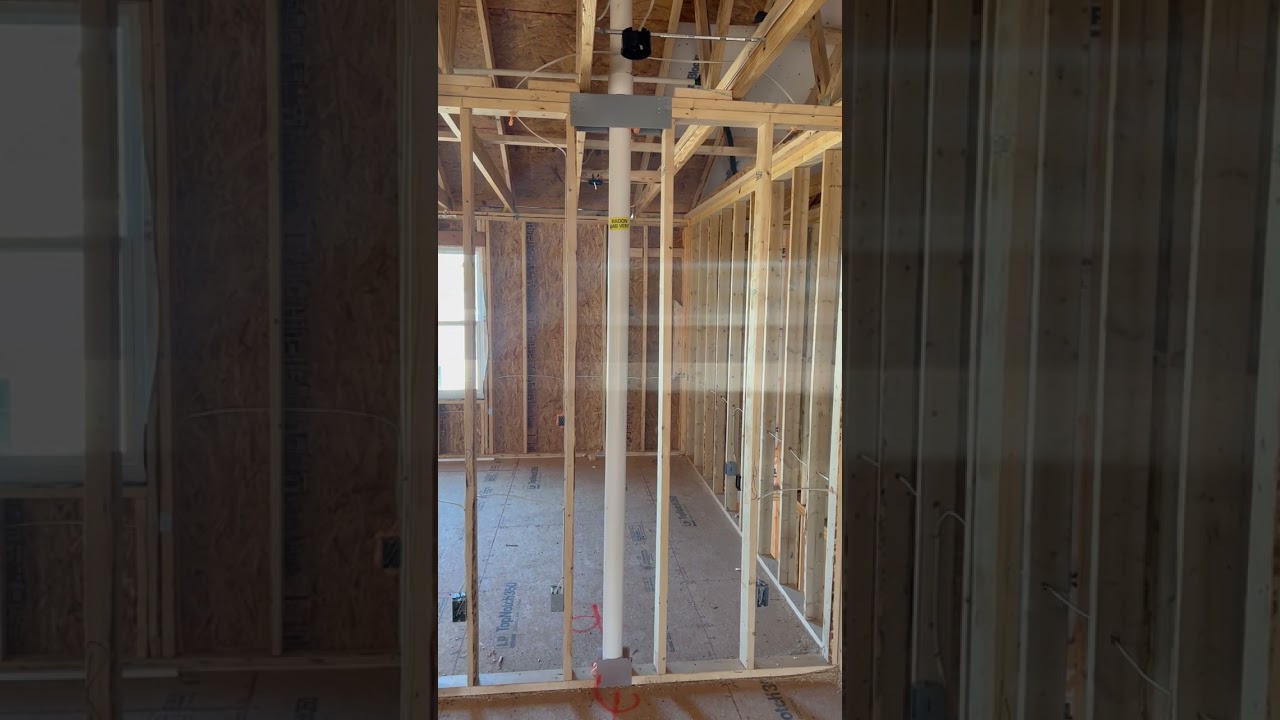 Passive Radon Venting in a New Construction Home with Ashi-Certified Inspector, Britt B.