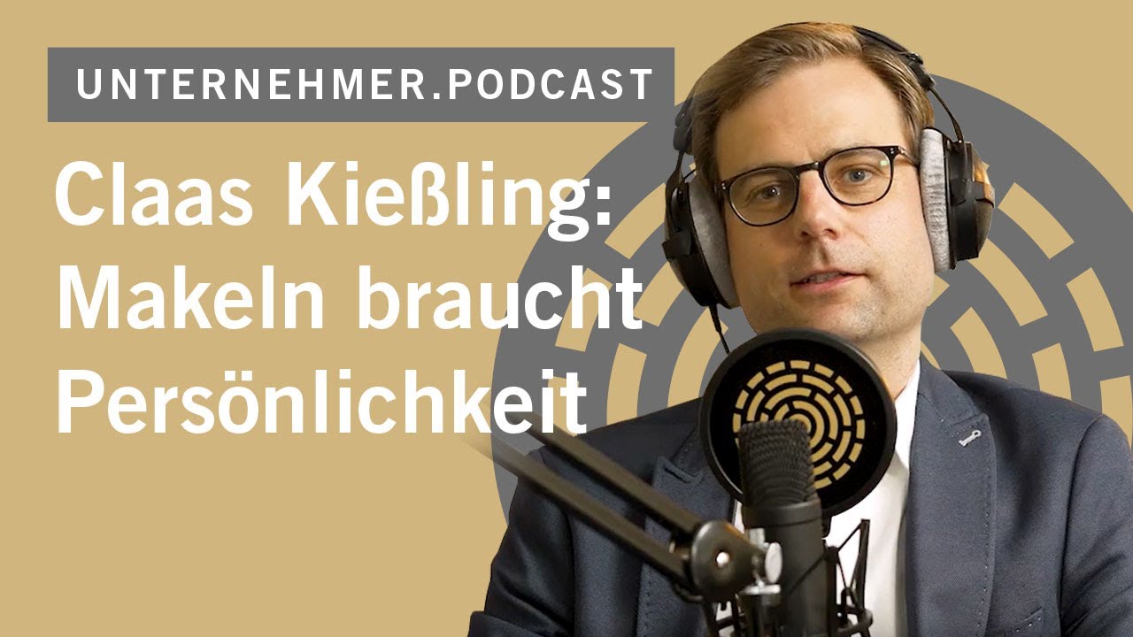 Claas Kießling im Kontora Unternehmer Podcast.