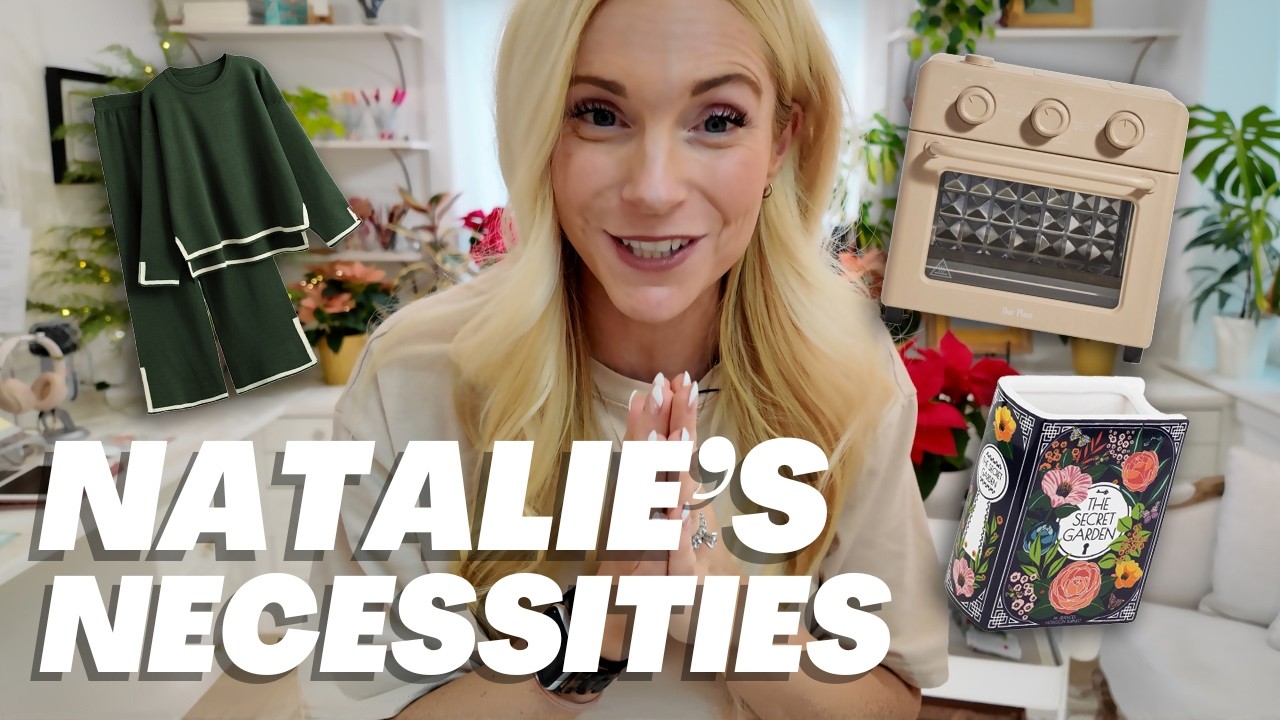Perfect Amazon cozy finds!  Natalie's favorite home and garden finds holiday and winter edition