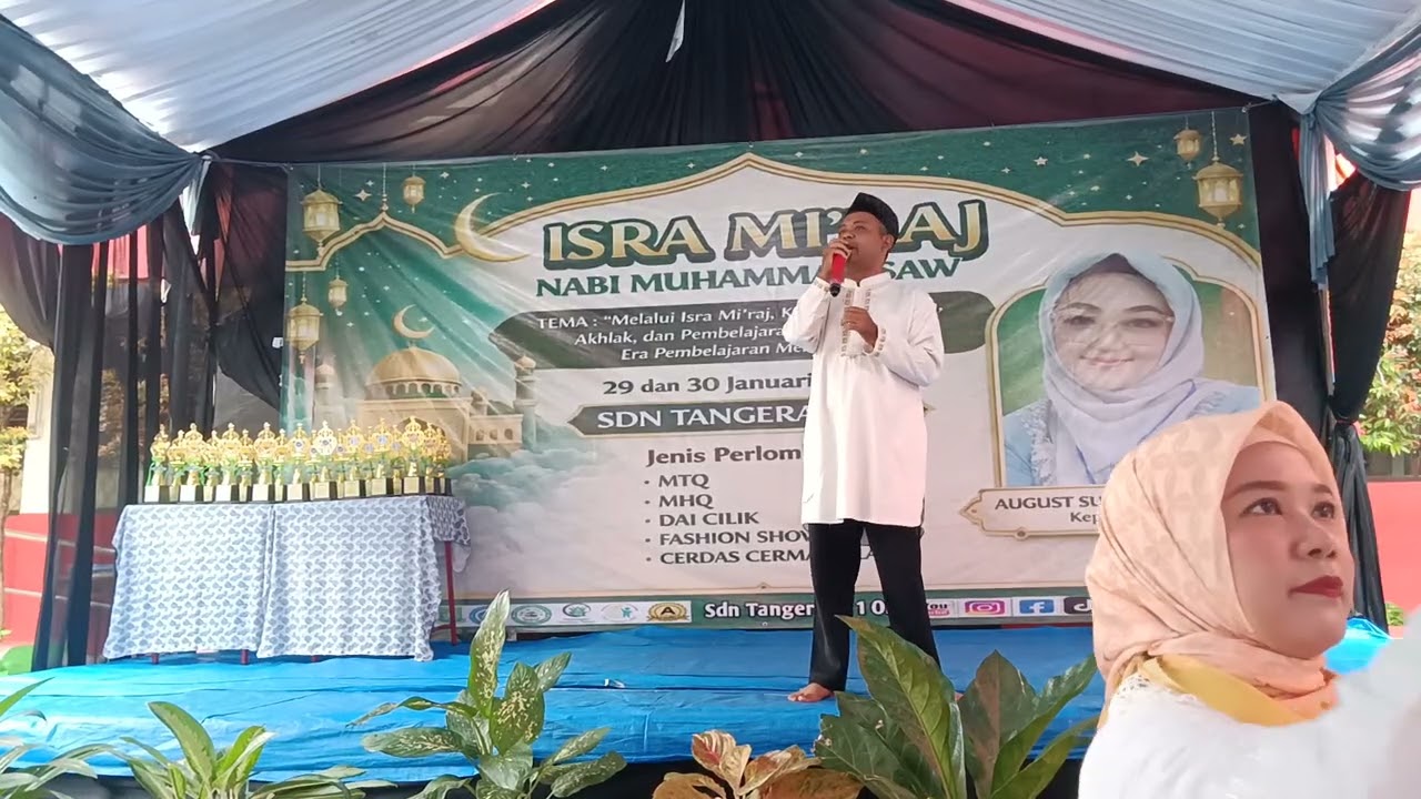 SAMBUTAN KETUA PANITIA #IsraMi'rajNabiMuhammadSaw @SdnTangerang1 