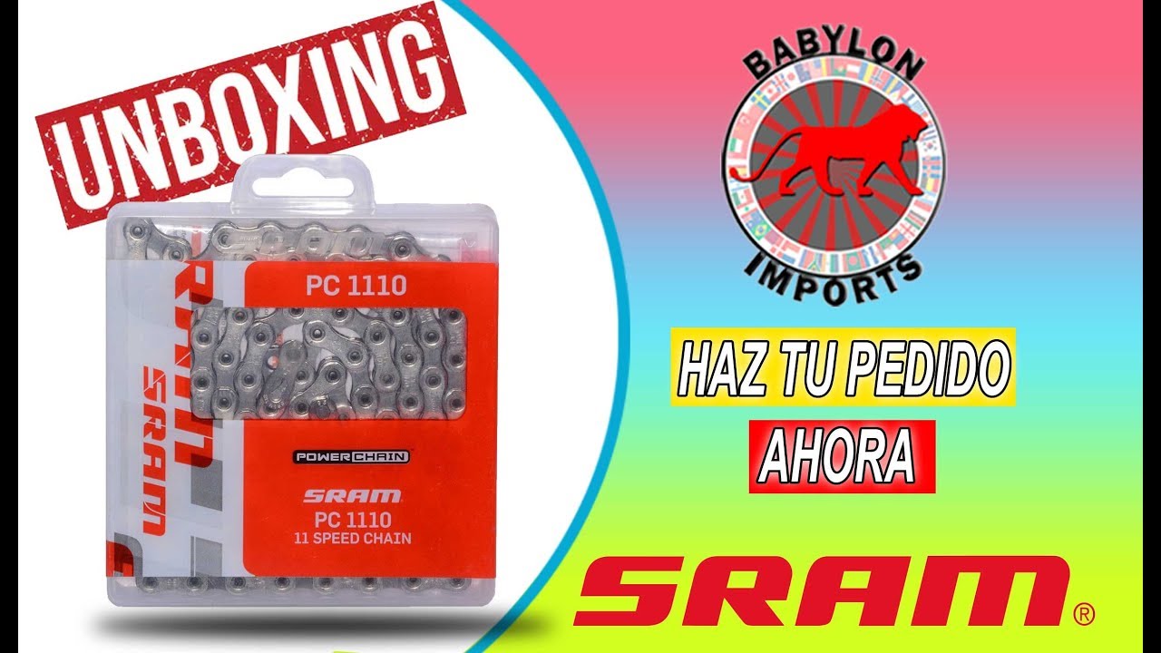 2020 | CADENA SRAM NX 11-speed Chain PowerChain PC 1110 BABYLON IMPORTACIONES