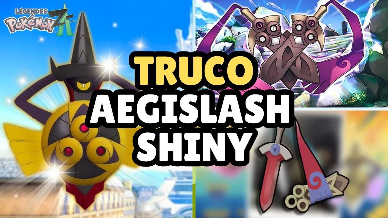 ✨ El MEJOR TRUCO para conseguir a AEGISLASH SHINY de forma ULTRAFÁCIL en Leyendas Pokémon Z-A