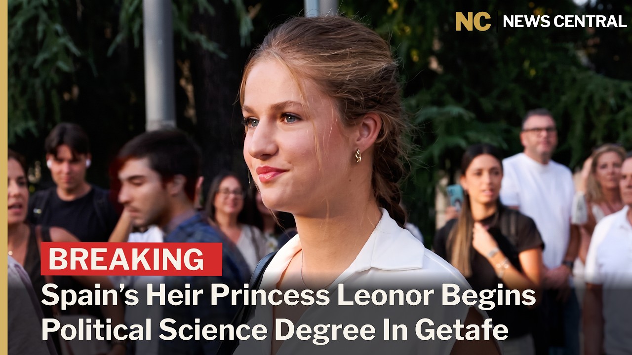 Spain&rsquo;s Heir Princess Leonor Begins Political Science Degree In Getafe | News Central | AA1F