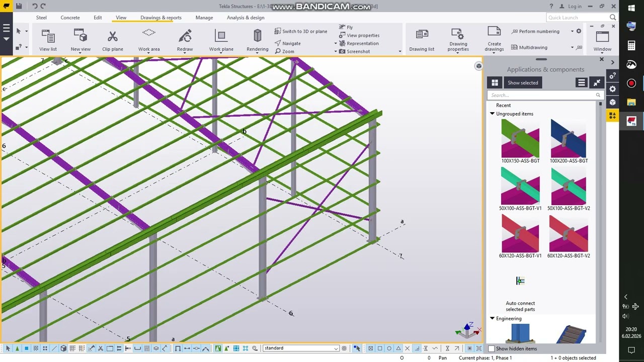 TEKLA MAKRO İMPORT