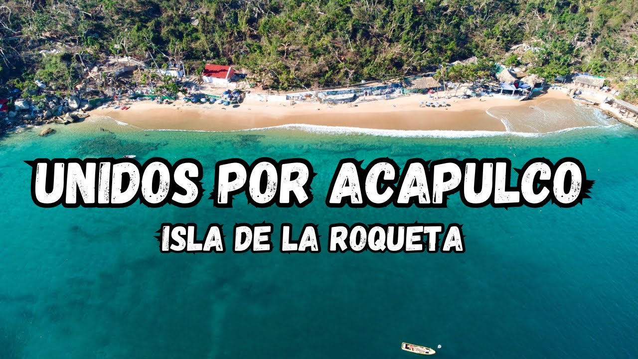 Brigada de limpieza en la Isla de la Roqueta.