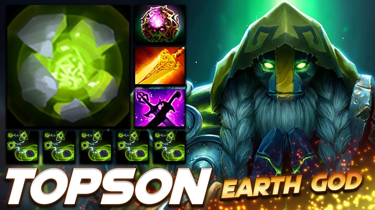 Topson Earth Spirit - Dota 2 Pro Gameplay [Watch & Learn]