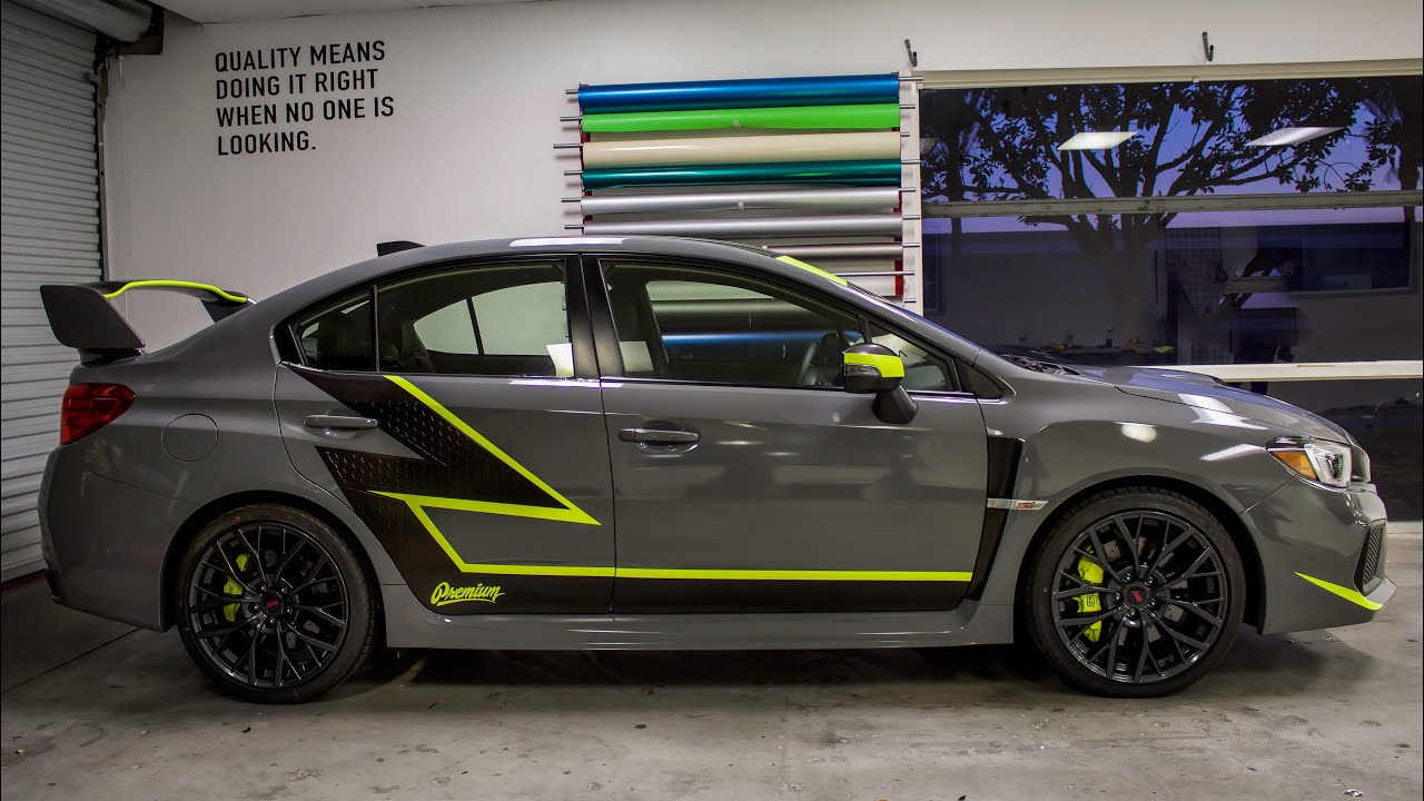 2018 Subaru STI - PREMIUM FAN MYSTERY WRAP COLOR REVEAL