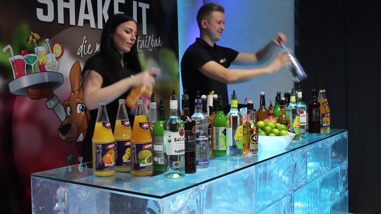 Shake It - Die mobile Cocktailbar // Kunsteisbar (long)