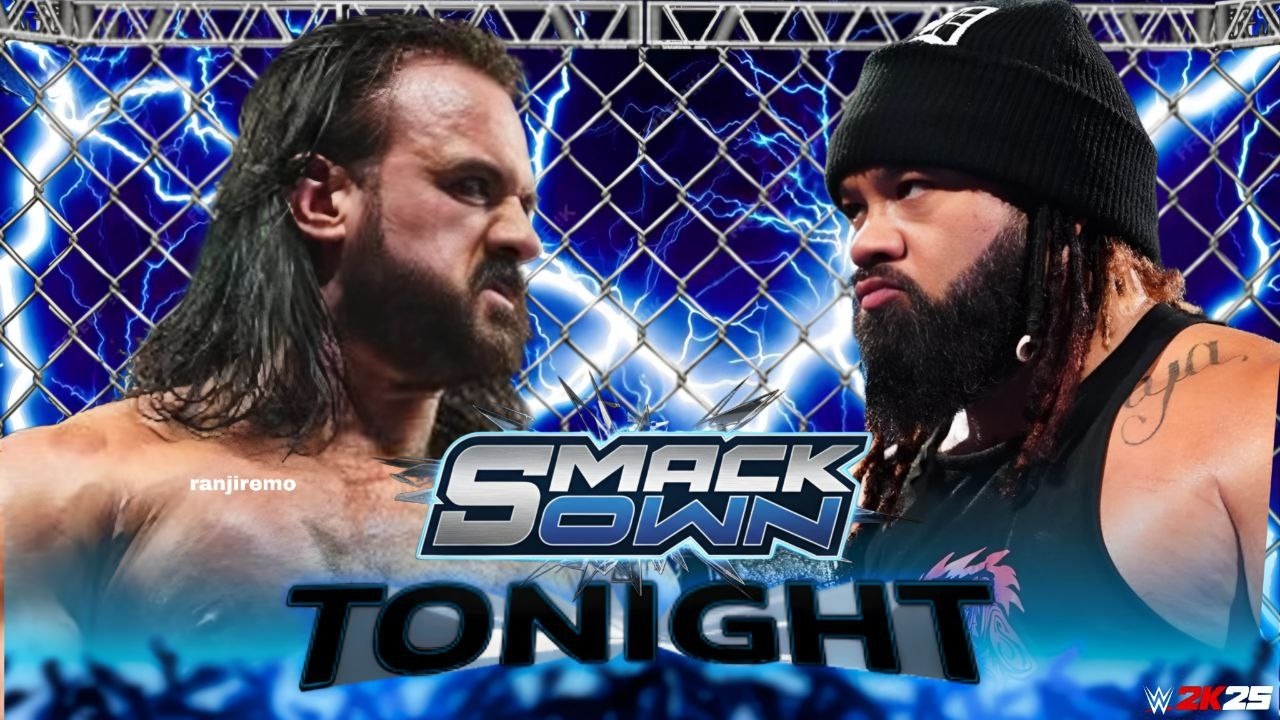 Дрю Макинтайр против Джейкоба Фату, WWE SmackDown, 12 марта 2026 года, симуляция WWE2K25 &mdash; полный...